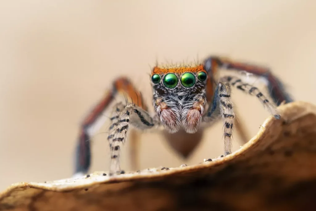 how many eyes do spiders have