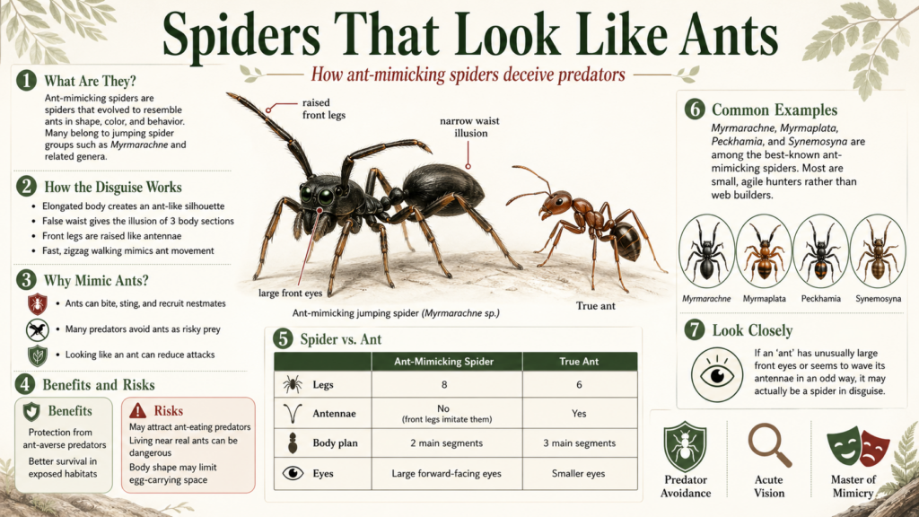 spiders that look like ants